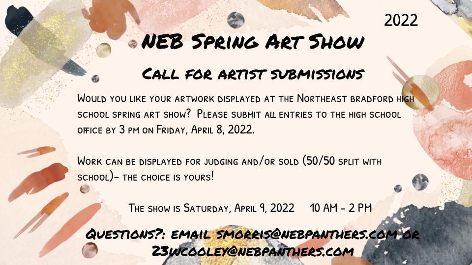 NEB Spring Art Show